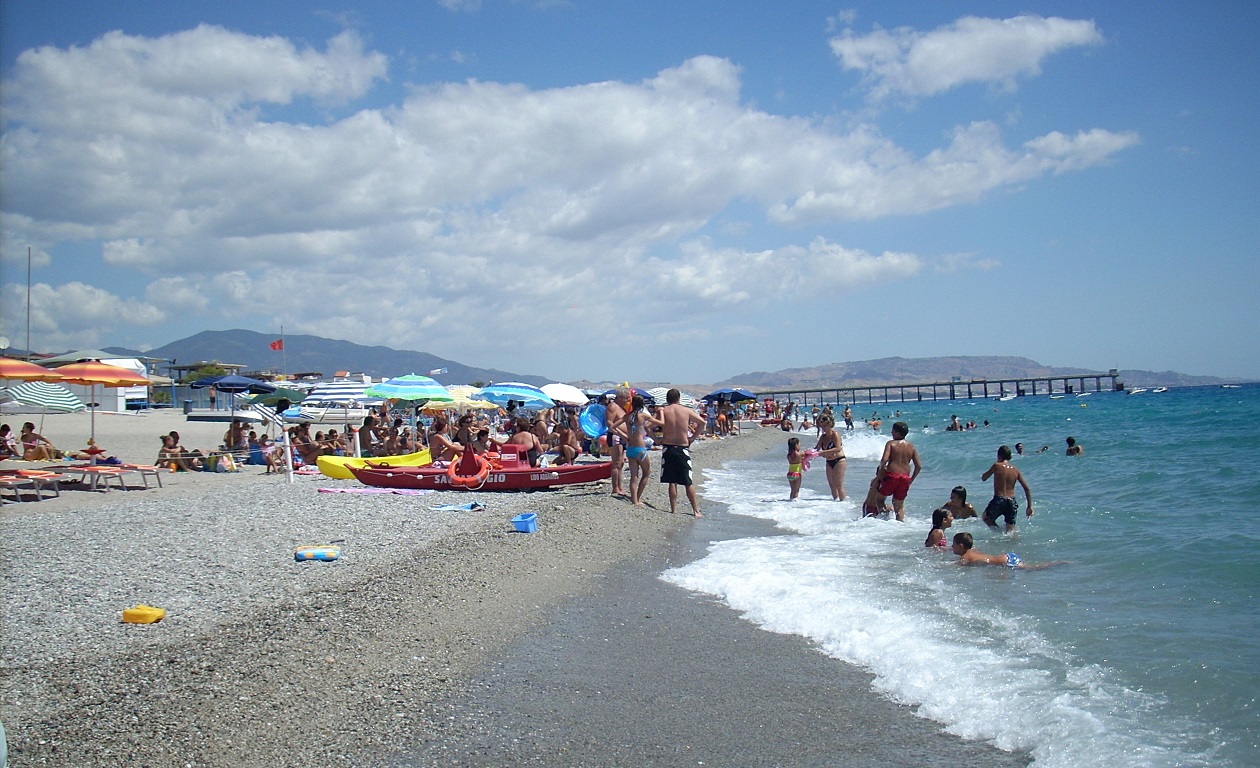 Siderno: La spiaggia (scorcio)